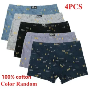 Men’s 100% Cotton Boxer Shorts