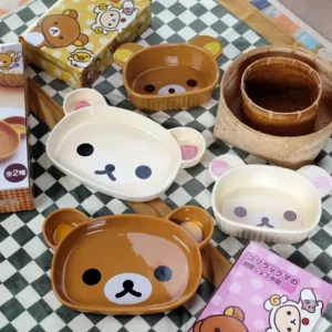 Cute Ceramic Serving Plate Set