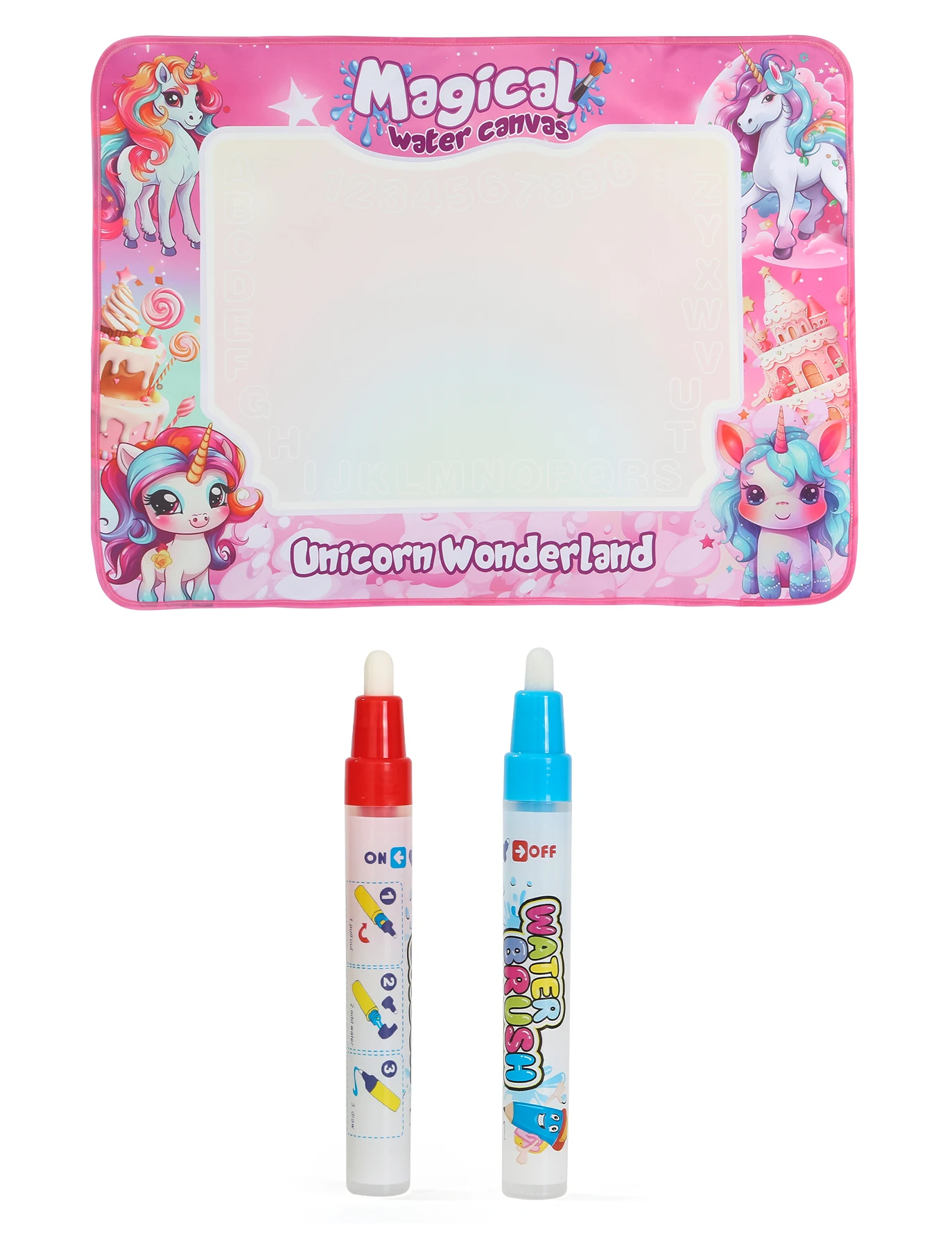 Pink Water Canvas
