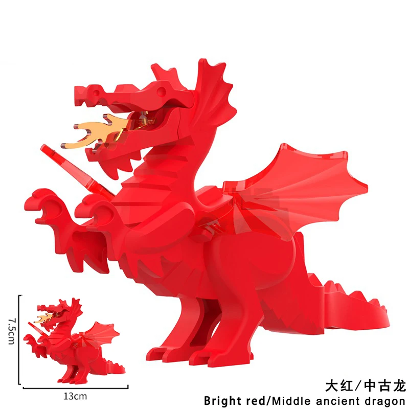 bright red