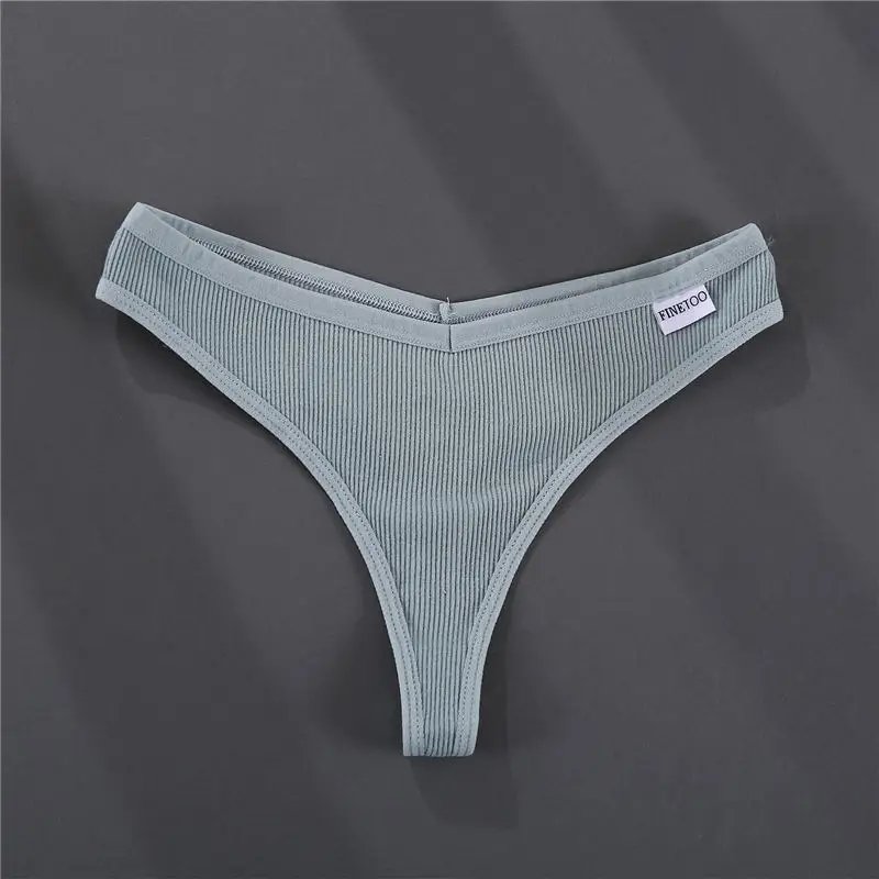 Women's Solid Color Summer G-Strings Set Women's Solid Color Summer G-Strings Set