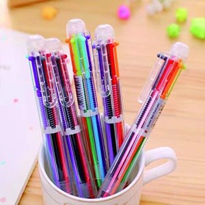 6 Color Retractable Ballpoint Pen Set 4 Pack Multicolor Fine Point 0.5mm Pens for Writing School Office Supplies Smooth Ink Gel Pens for Kids Students Note Taking Journaling Doodling Art Drawing Party Favors Goodie Bag 6 Color Retractable Ballpoint Pen Set 4 Pack Multicolor Fine Point 0.5mm Pens for Writing School Office Supplies Smooth Ink Gel Pens for Kids Students Note Taking Journaling Doodling Art Drawing Party Favors Goodie Bag