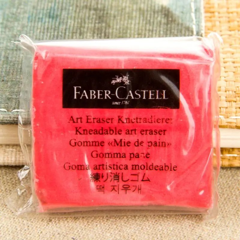 Faber-Castell Kneaded Soft Plasticity Rubber Eraser Wipe Highlight Sketch Painting Design Artist Drawing Stationery Supplies Faber-Castell Kneaded Soft Plasticity Rubber Eraser Wipe Highlight Sketch Painting Design Artist Drawing Stationery Supplies