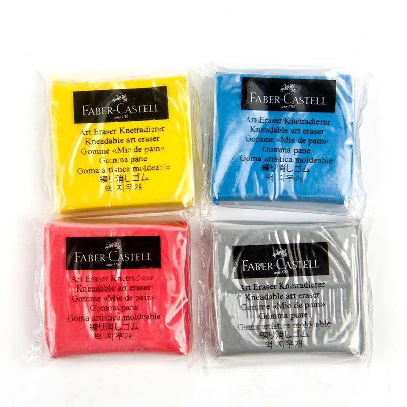 Faber-Castell Kneaded Soft Plasticity Rubber Eraser Wipe Highlight Sketch Painting Design Artist Drawing Stationery Supplies Faber-Castell Kneaded Soft Plasticity Rubber Eraser Wipe Highlight Sketch Painting Design Artist Drawing Stationery Supplies