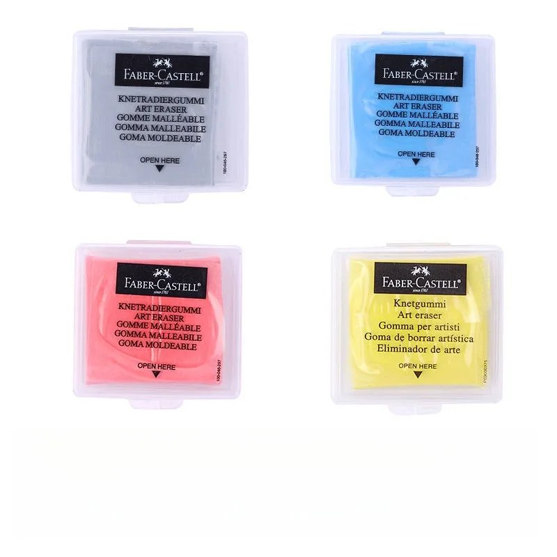 Faber-Castell Kneaded Soft Plasticity Rubber Eraser Wipe Highlight Sketch Painting Design Artist Drawing Stationery Supplies Faber-Castell Kneaded Soft Plasticity Rubber Eraser Wipe Highlight Sketch Painting Design Artist Drawing Stationery Supplies