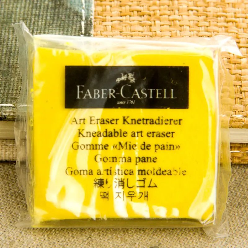 Faber-Castell Kneaded Soft Plasticity Rubber Eraser Wipe Highlight Sketch Painting Design Artist Drawing Stationery Supplies Faber-Castell Kneaded Soft Plasticity Rubber Eraser Wipe Highlight Sketch Painting Design Artist Drawing Stationery Supplies