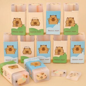 Cute Cartoon Sandwich Painting Eraser