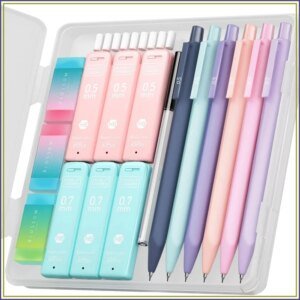 6-Pack Cute Mechanical Pencil Set