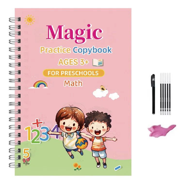 Calligraphy English Verison Free Wiping Children Reusable Writing Book Magic Practice Copybook Pen Preschools Kids Calligraphy English Verison Free Wiping Children Reusable Writing Book Magic Practice Copybook Pen Preschools Kids