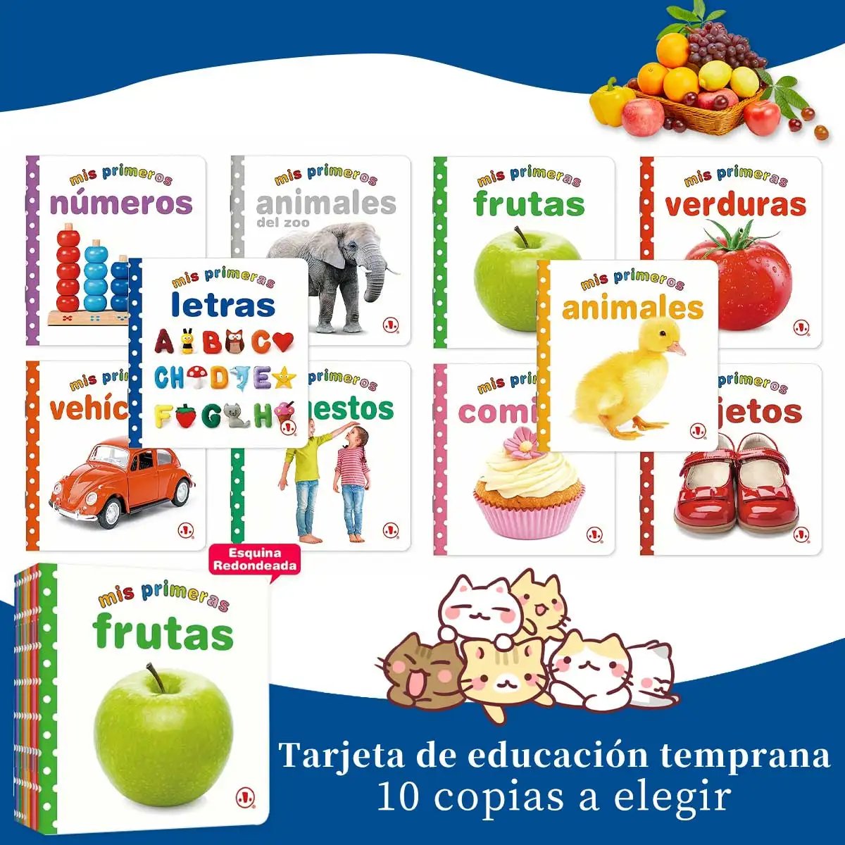 Educational Gift Early Word Recognition Books for Children - Fun And Interactive Early Education