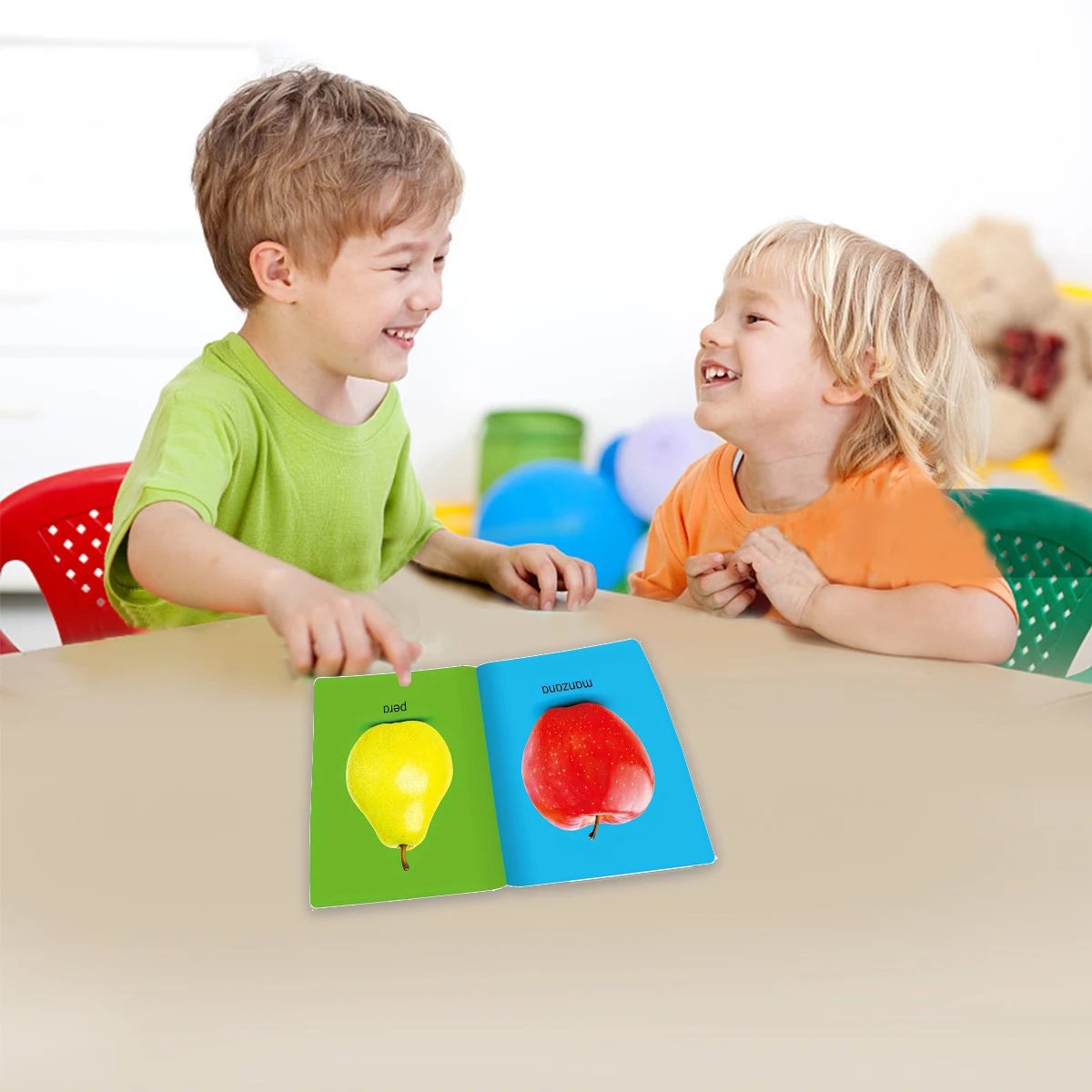 Educational Gift Early Word Recognition Books for Children - Fun And Interactive Early Education