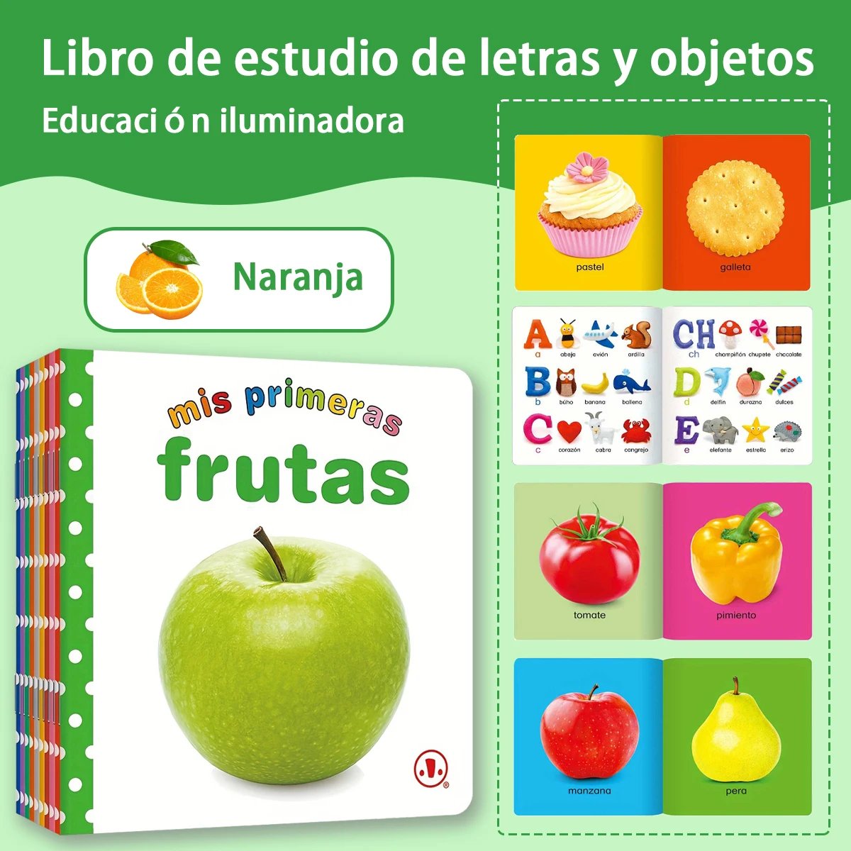 Educational Gift Early Word Recognition Books for Children - Fun And Interactive Early Education