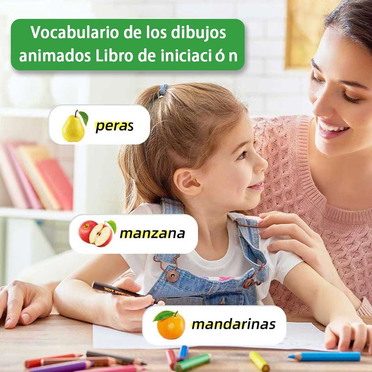 Educational Gift Early Word Recognition Books for Children - Fun And Interactive Early Education