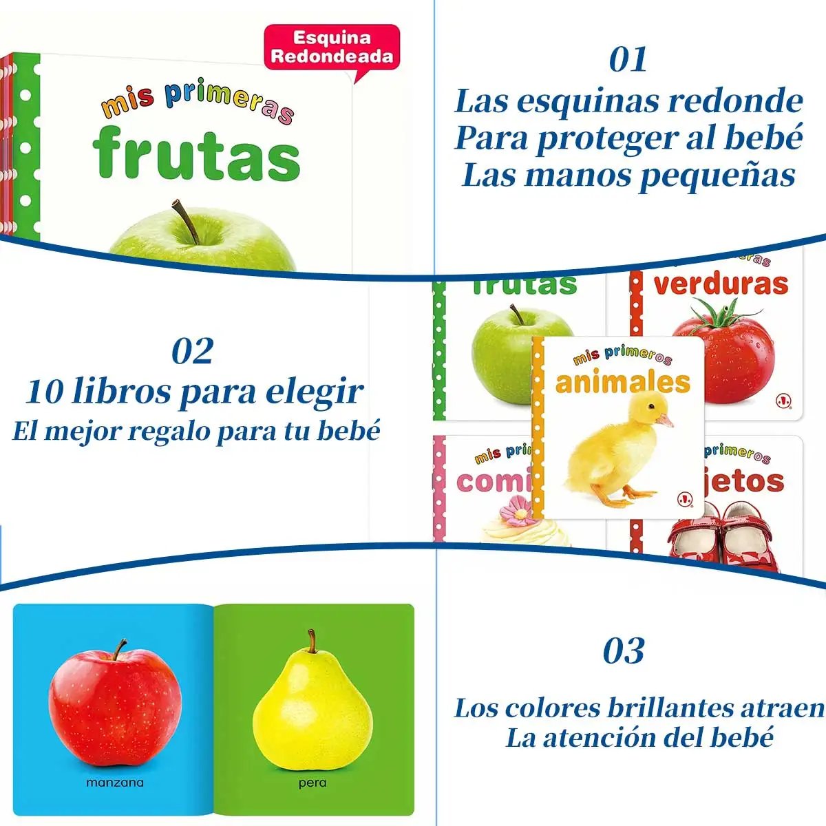 Educational Gift Early Word Recognition Books for Children - Fun And Interactive Early Education