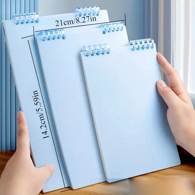 Refillable Spiral Notebook - Top-Flip Binding, Detachable Pages, A5 Lined Journal for Students Refillable Spiral Notebook - Top-Flip Binding, Detachable Pages, A5 Lined Journal for Students