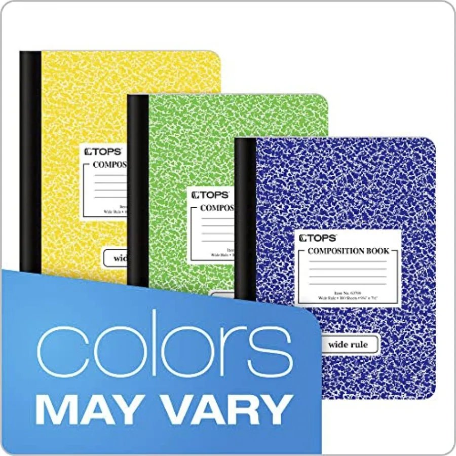 63794 Composition Book w/Hard Cover, Legal/Wide, 9 3/4 x 7 1/2, White, 100 Sheets 63794 Composition Book w/Hard Cover, Legal/Wide, 9 3/4 x 7 1/2, White, 100 Sheets