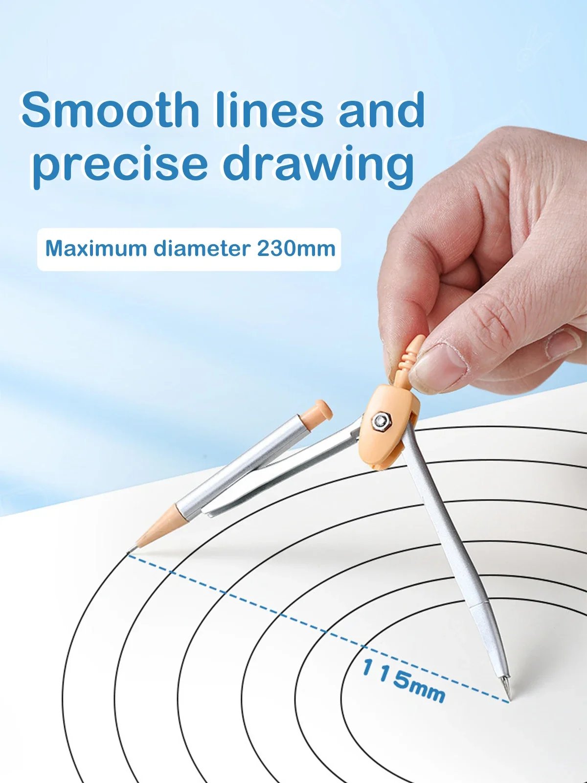7 Pcs/Set Mathematical Rulers Set - Multi-function Professional Compass Ruler Drawing Tools, School Supplies Students Stationery 7 Pcs/Set Mathematical Rulers Set - Multi-function Professional Compass Ruler Drawing Tools, School Supplies Students Stationery