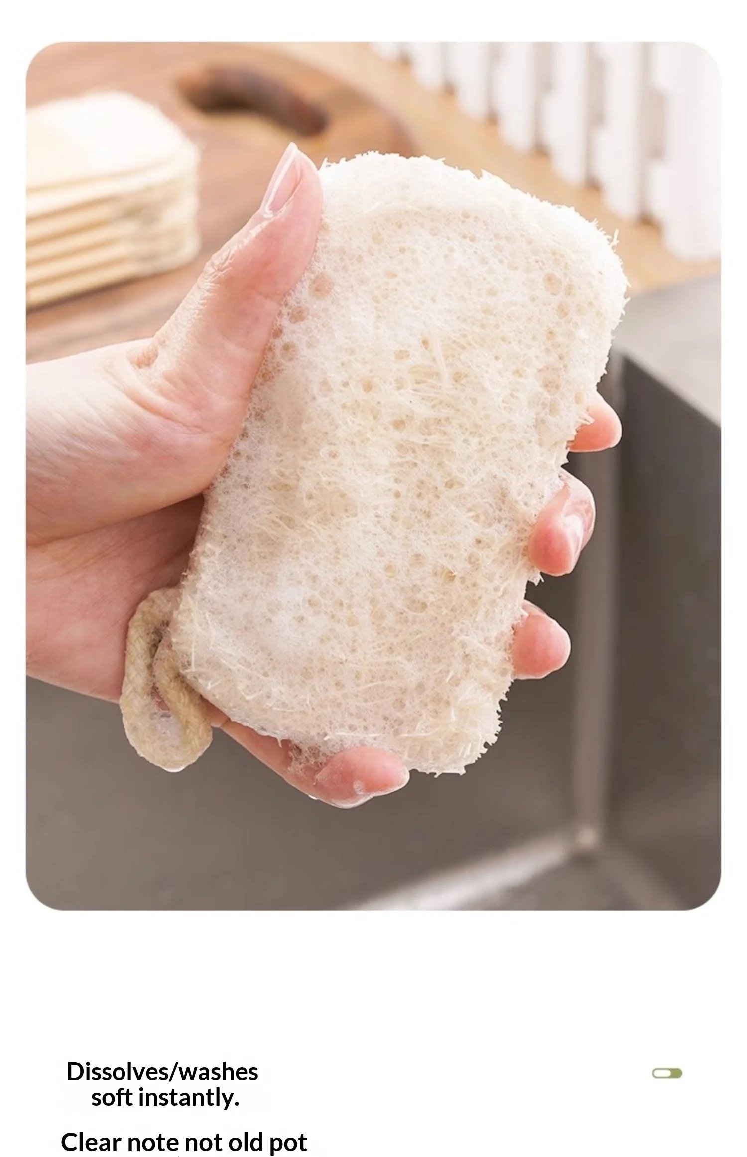 Thickened Natural Loofah Sponge Dish Washing Pad Eco Friendly Plant Fiber Reusable Oil Resistant Kitchen Scrubber Thickened Natural Loofah Sponge Dish Washing Pad Eco Friendly Plant Fiber Reusable Oil Resistant Kitchen Scrubber