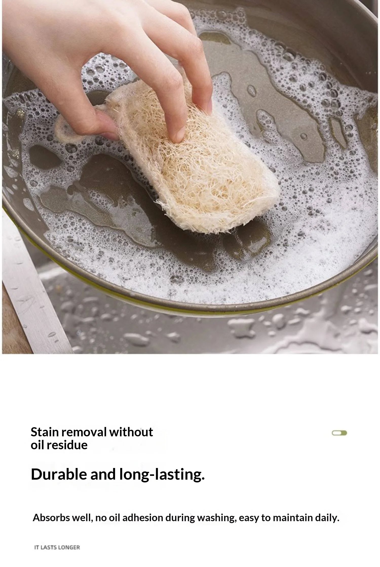 Thickened Natural Loofah Sponge Dish Washing Pad Eco Friendly Plant Fiber Reusable Oil Resistant Kitchen Scrubber Thickened Natural Loofah Sponge Dish Washing Pad Eco Friendly Plant Fiber Reusable Oil Resistant Kitchen Scrubber