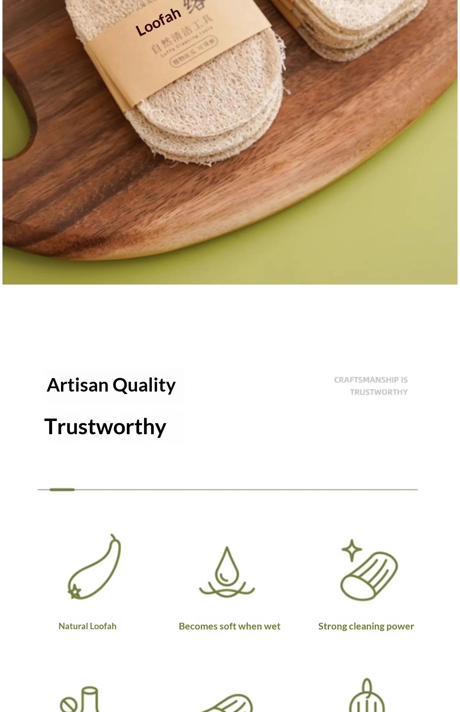Thickened Natural Loofah Sponge Dish Washing Pad Eco Friendly Plant Fiber Reusable Oil Resistant Kitchen Scrubber Thickened Natural Loofah Sponge Dish Washing Pad Eco Friendly Plant Fiber Reusable Oil Resistant Kitchen Scrubber