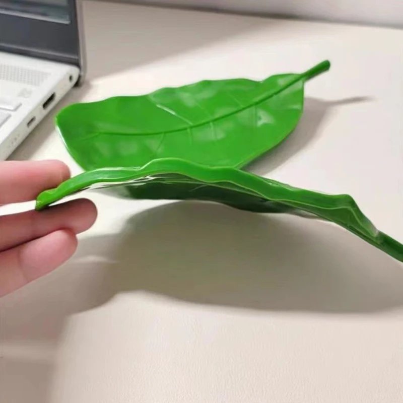 Eco-friendly Soap Box with Leaf Shape Drain Eco-friendly Soap Box with Leaf Shape Drain