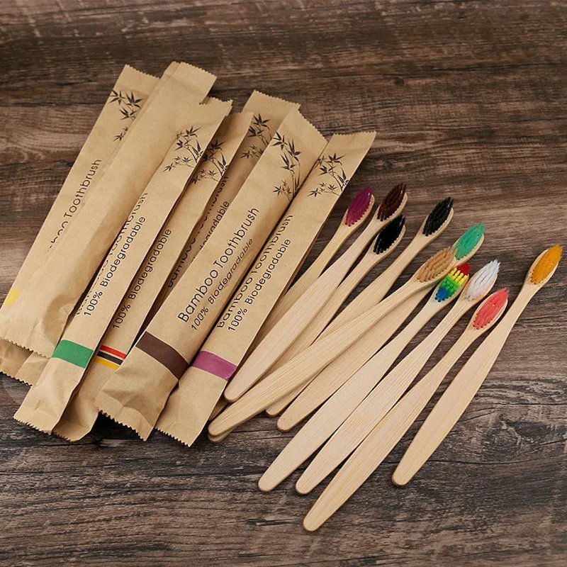 Bamboo Toothbrushes 8/12Pcs Eco Friendly Resuable Toothbrush Adult Wooden Soft Tooth Brush Cconvenient Bamboo Toothbrushes 8/12Pcs Eco Friendly Resuable Toothbrush Adult Wooden Soft Tooth Brush Cconvenient