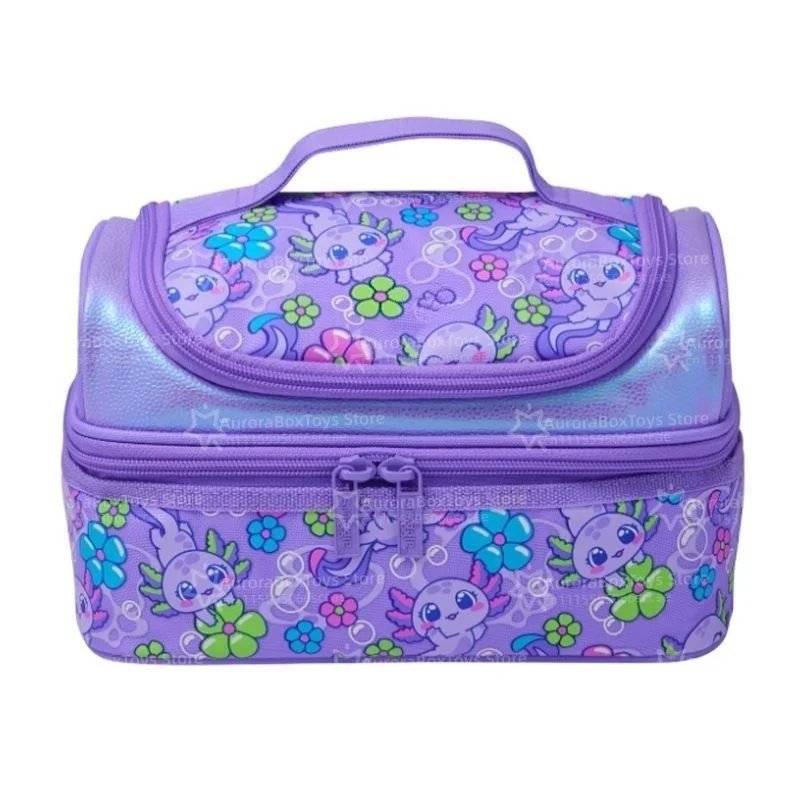 Cute Purple Axolotl Kids Backpack Set Large Capacity School Bag Pencil Case Lunch Bag Snack Box Crossbody Bag Chool Supplies Cute Purple Axolotl Kids Backpack Set Large Capacity School Bag Pencil Case Lunch Bag Snack Box Crossbody Bag Chool Supplies