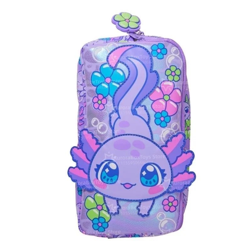 Cute Purple Axolotl Kids Backpack Set Large Capacity School Bag Pencil Case Lunch Bag Snack Box Crossbody Bag Chool Supplies Cute Purple Axolotl Kids Backpack Set Large Capacity School Bag Pencil Case Lunch Bag Snack Box Crossbody Bag Chool Supplies
