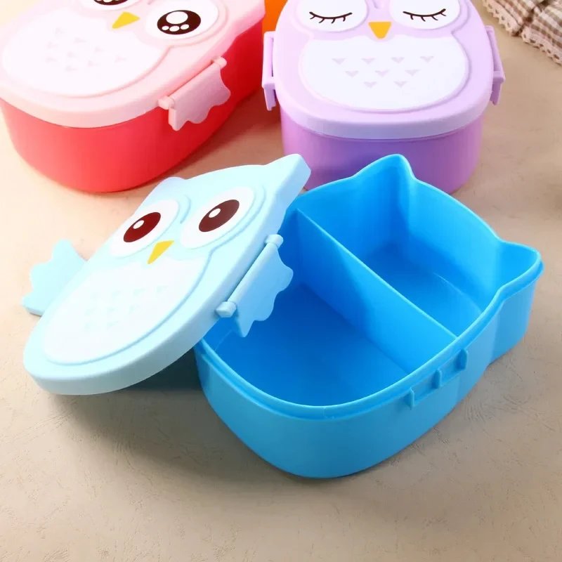 Portable Plastic Children Students Lunch Box Bento Box Food Container Carton Dinnerware Cutlery Food Container Portable Plastic Children Students Lunch Box Bento Box Food Container Carton Dinnerware Cutlery Food Container