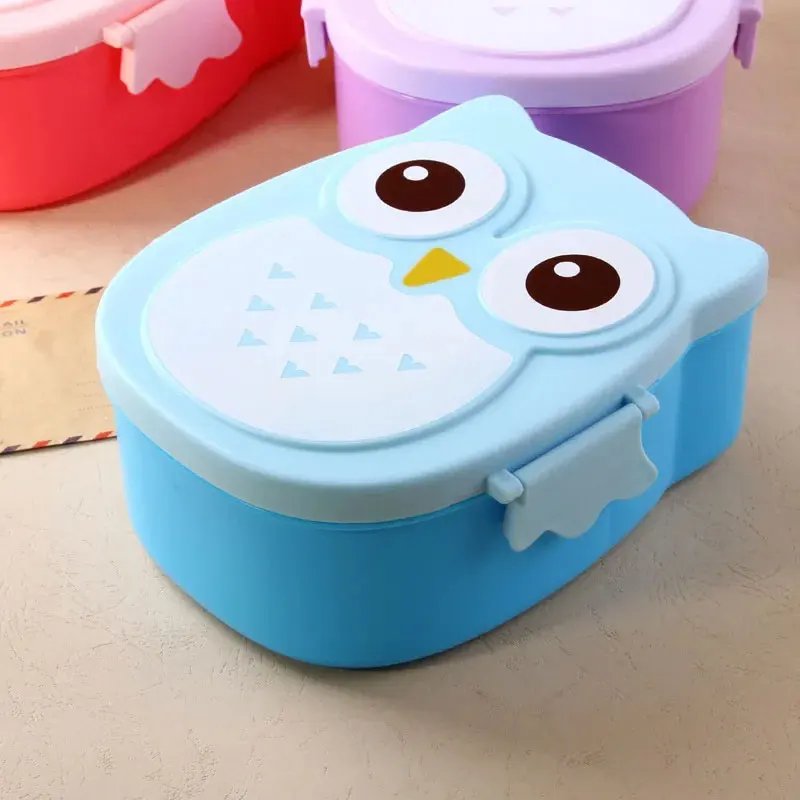 Portable Plastic Children Students Lunch Box Bento Box Food Container Carton Dinnerware Cutlery Food Container Portable Plastic Children Students Lunch Box Bento Box Food Container Carton Dinnerware Cutlery Food Container