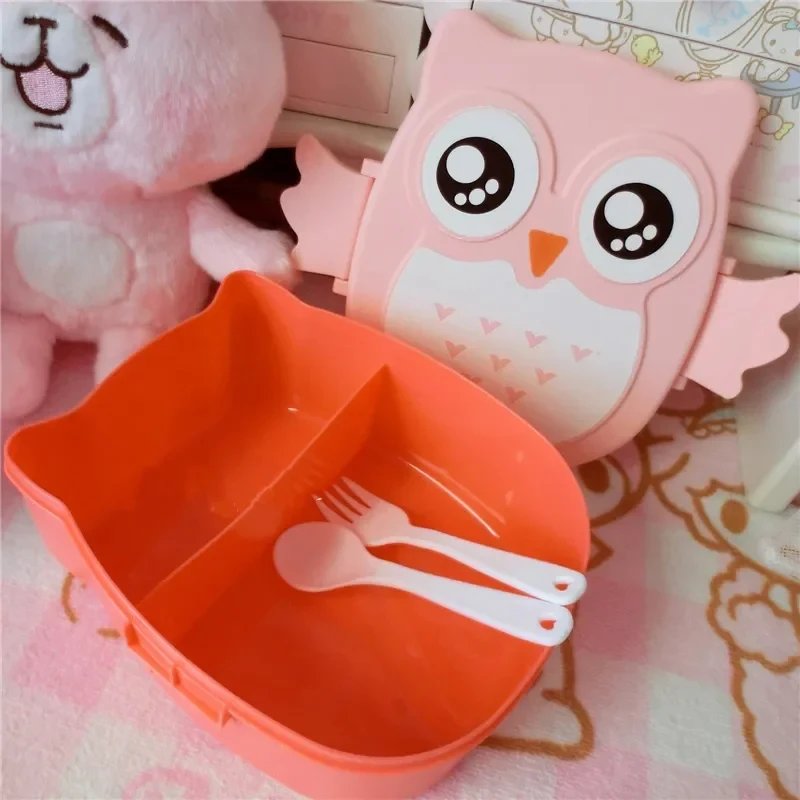 Portable Plastic Children Students Lunch Box Bento Box Food Container Carton Dinnerware Cutlery Food Container Portable Plastic Children Students Lunch Box Bento Box Food Container Carton Dinnerware Cutlery Food Container