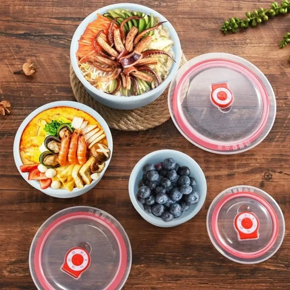 3pcs Wheat straw fresh-keeping bowl three-piece set with lid for home microwaveable plastic round lunch box 3pcs Wheat straw fresh-keeping bowl three-piece set with lid for home microwaveable plastic round lunch box