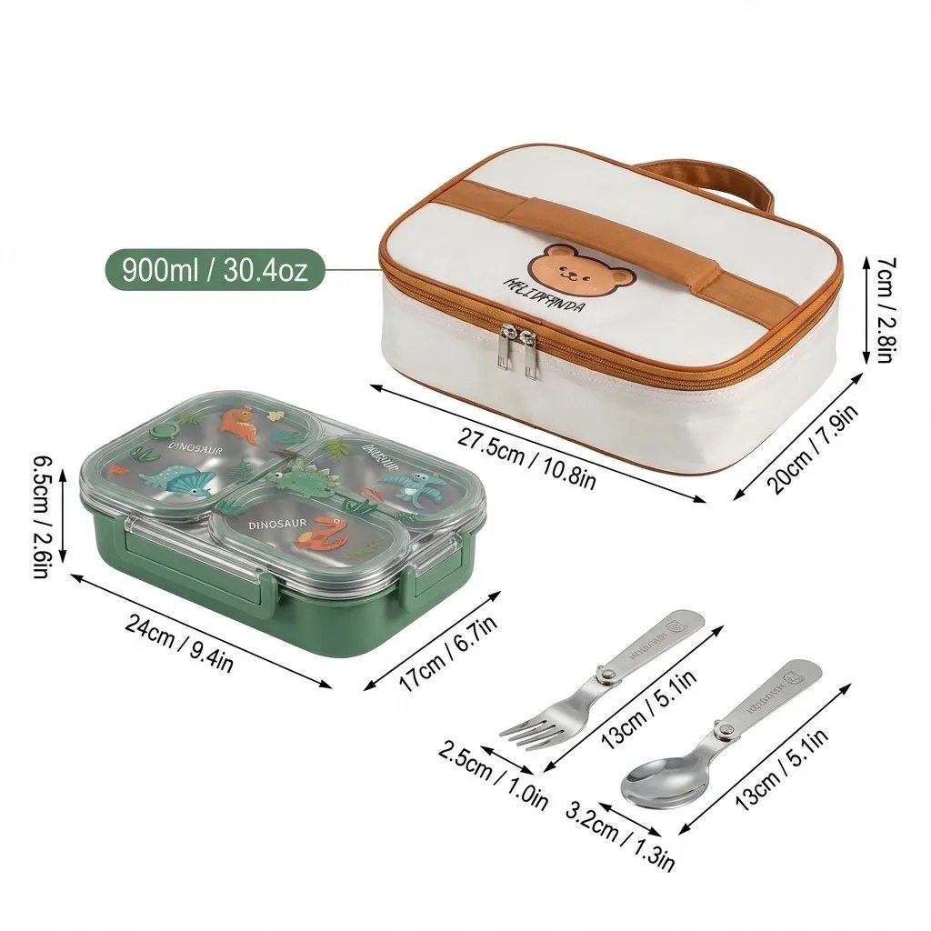 Green 900ml Set