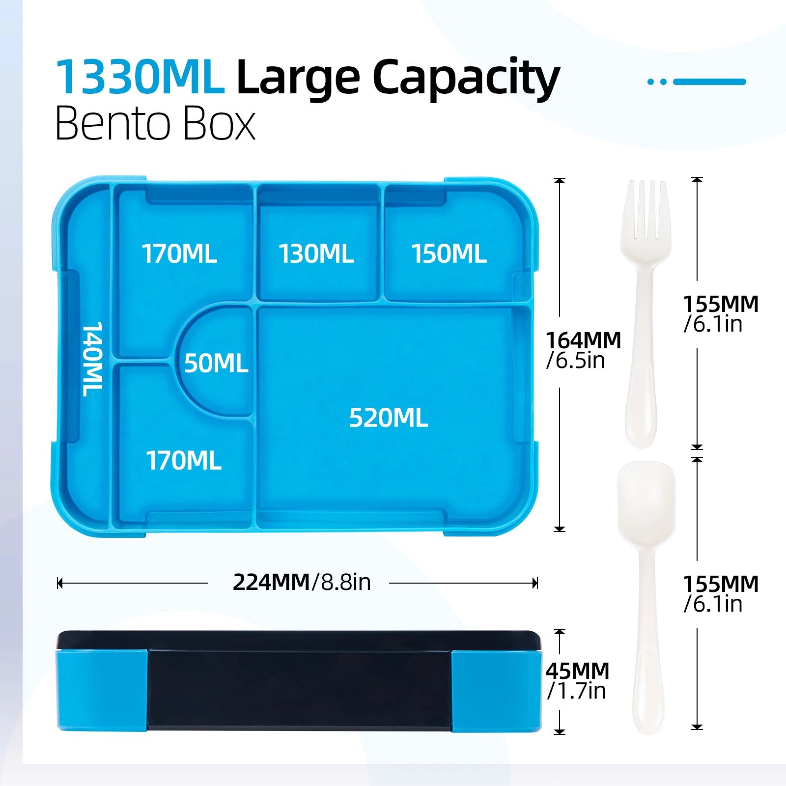 Adorable Pattern Kids Lunch Box Portable Divided Microwave Oven Bento Box Leakproof Food Container For Back to School Kitchen Adorable Pattern Kids Lunch Box Portable Divided Microwave Oven Bento Box Leakproof Food Container For Back to School Kitchen