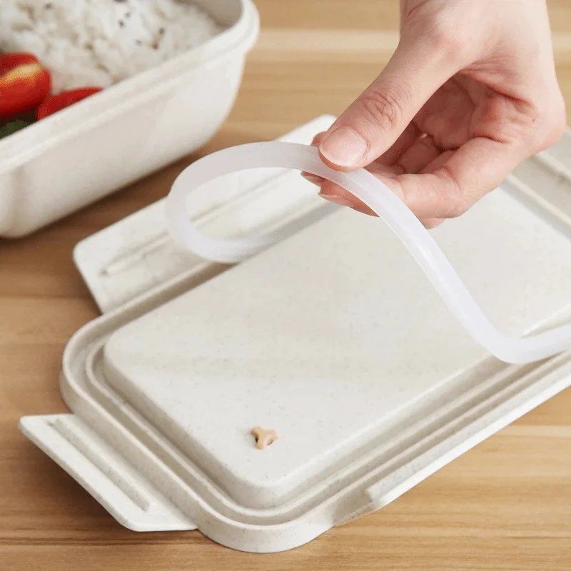 1Pc Microwave Lunch Box Eco-Friendly BPA Free Wheat Straw Portable Bento Box Kitchen Food Container Lunch Box Home Accessories 1Pc Microwave Lunch Box Eco-Friendly BPA Free Wheat Straw Portable Bento Box Kitchen Food Container Lunch Box Home Accessories