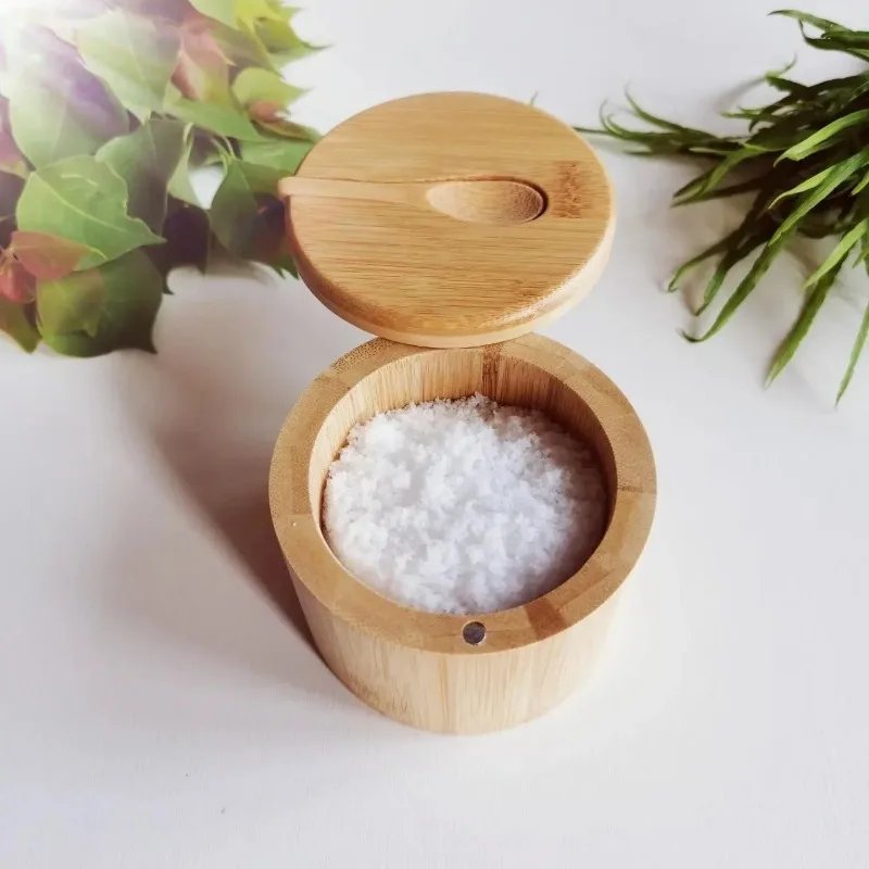 Salt Seasoning Jars Pepper Jar Bamboo Condiment Box Bowl Storage Pot Set Wood Sugar Container Holder Lid Function Multi Bowls Salt Seasoning Jars Pepper Jar Bamboo Condiment Box Bowl Storage Pot Set Wood Sugar Container Holder Lid Function Multi Bowls