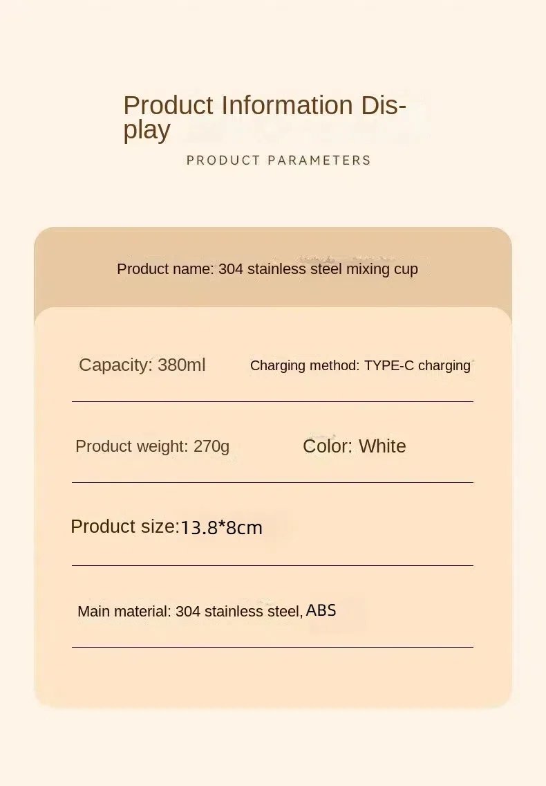 380ML Electric Coffee Self Mixing Mug IP67 Waterproof Coffee Stirring Mug USB Charging Digital Display Automatic Magnetic Cup 380ML Electric Coffee Self Mixing Mug IP67 Waterproof Coffee Stirring Mug USB Charging Digital Display Automatic Magnetic Cup