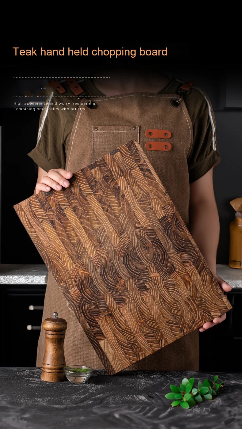 Large Size,High Quality Teak Wood Cutting Board:16.5*11.8 Inch/13.3*9.5 Inch,1 Inch Thick,Suitable For Christmas,Halloween Large Size,High Quality Teak Wood Cutting Board:16.5*11.8 Inch/13.3*9.5 Inch,1 Inch Thick,Suitable For Christmas,Halloween