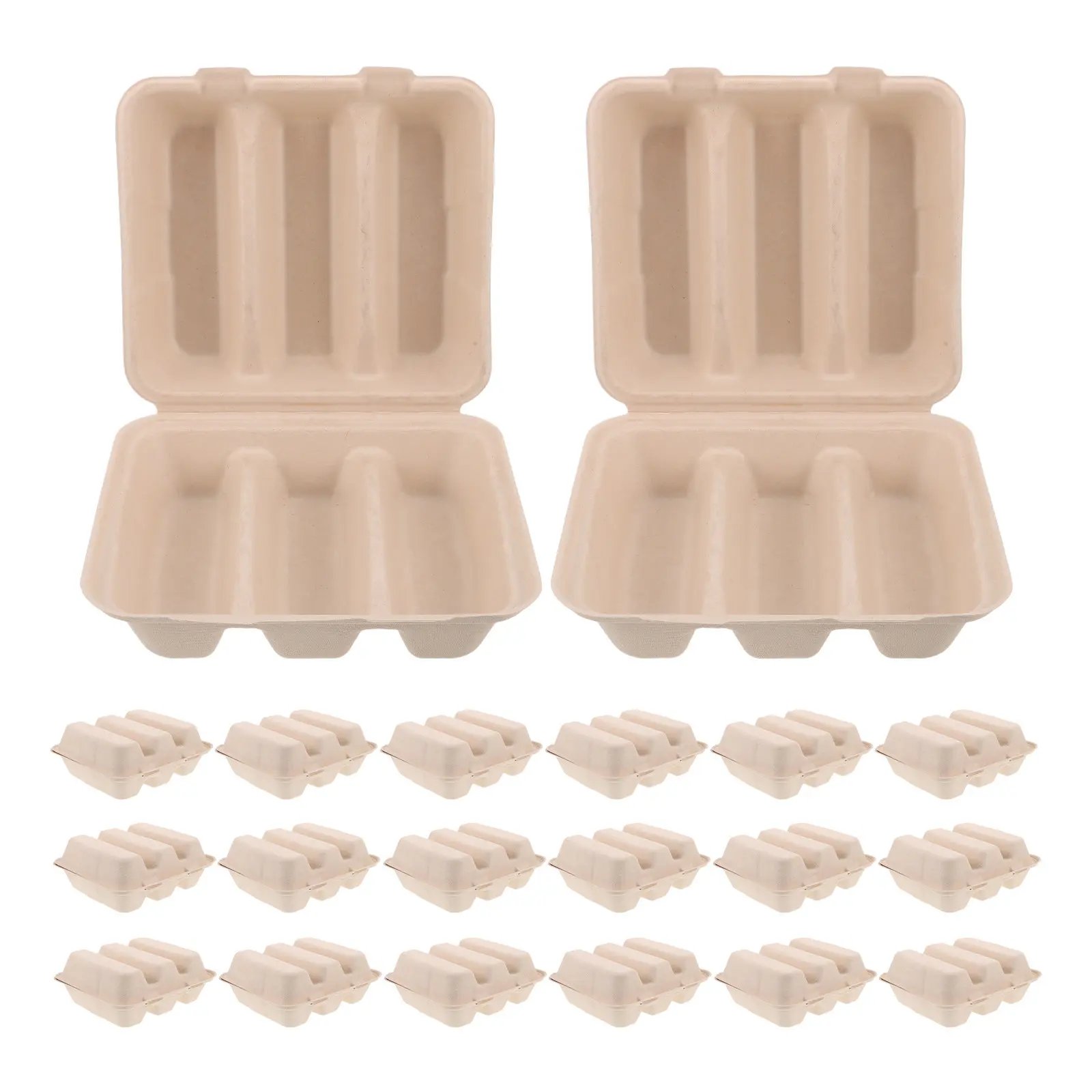 20Pcs Biodegradable Taco Holder Paper Box Clamshell Design for Hard Corn Shell Wrap Tortilla Packaging Snack Box 8.2 X 7.3 X 3.4 20Pcs Biodegradable Taco Holder Paper Box Clamshell Design for Hard Corn Shell Wrap Tortilla Packaging Snack Box 8.2 X 7.3 X 3.4