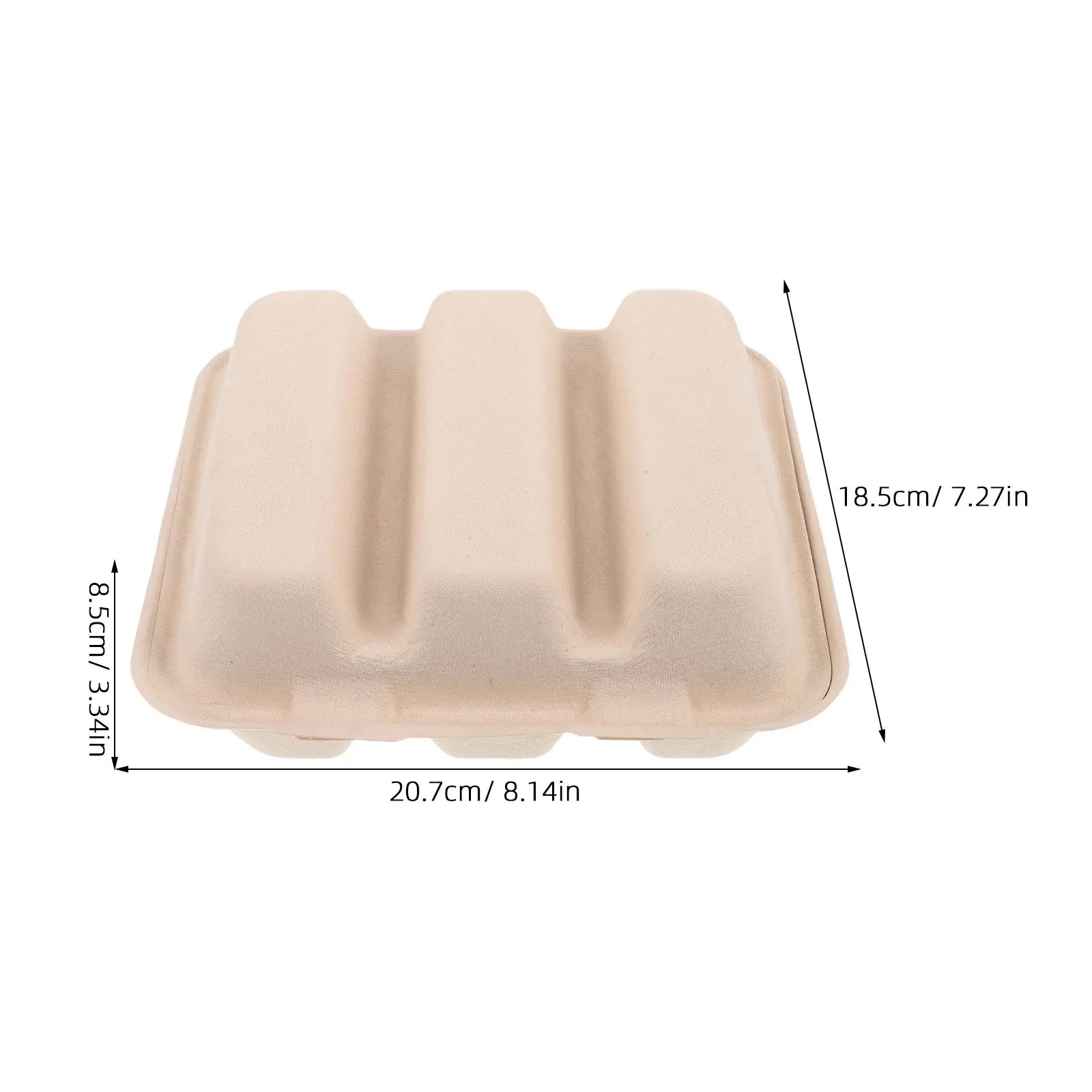 20Pcs Biodegradable Taco Holder Paper Box Clamshell Design for Hard Corn Shell Wrap Tortilla Packaging Snack Box 8.2 X 7.3 X 3.4 20Pcs Biodegradable Taco Holder Paper Box Clamshell Design for Hard Corn Shell Wrap Tortilla Packaging Snack Box 8.2 X 7.3 X 3.4