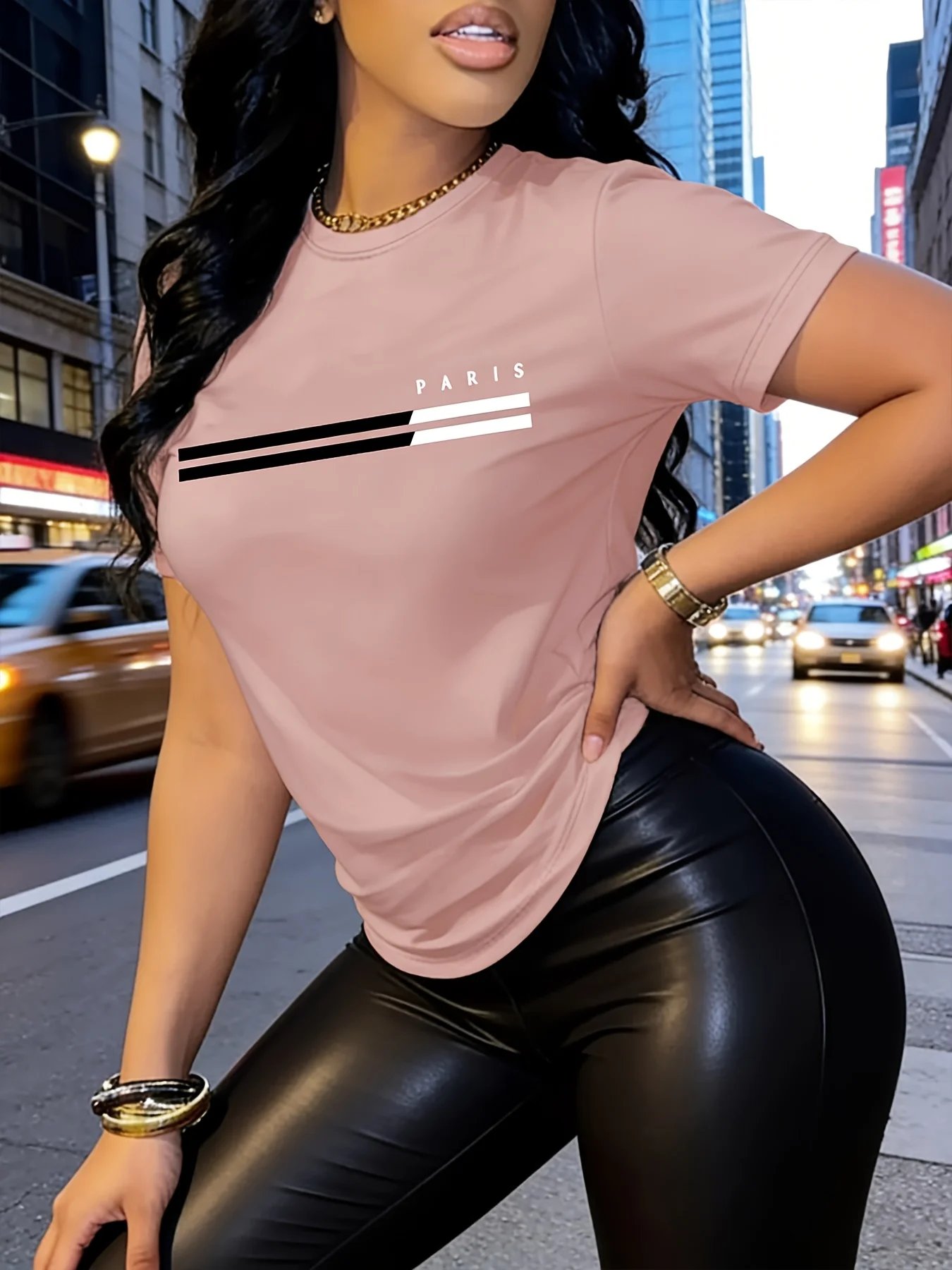 Summer Women's Printed Casual and Comfortable Loose Round Neck Short Sleeved T-Shirt Top Summer Women's Printed Casual and Comfortable Loose Round Neck Short Sleeved T-Shirt Top