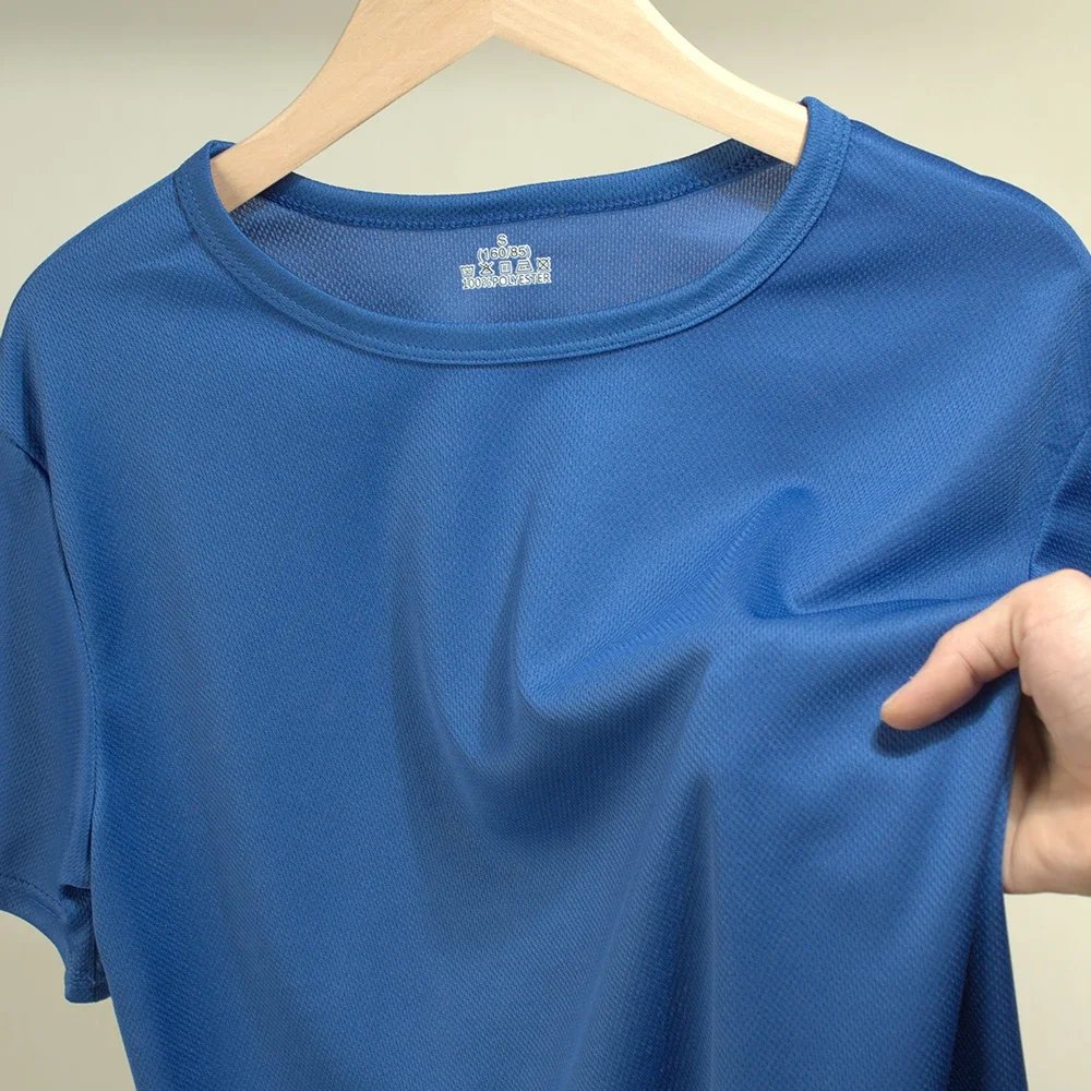 Quick Dry Tops T shirt For Women Short Sleeve Loose Fit Running Sports Fitness Tees Men's Casual Tshirt Jersey Woman GYM T-shirt