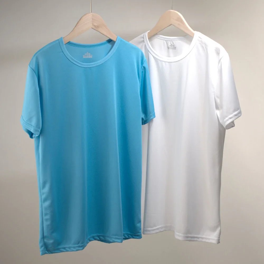 Quick Dry Tops T shirt For Women Short Sleeve Loose Fit Running Sports Fitness Tees Men's Casual Tshirt Jersey Woman GYM T-shirt
