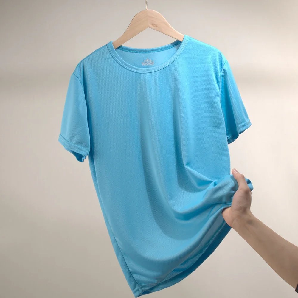 Quick Dry Tops T shirt For Women Short Sleeve Loose Fit Running Sports Fitness Tees Men's Casual Tshirt Jersey Woman GYM T-shirt