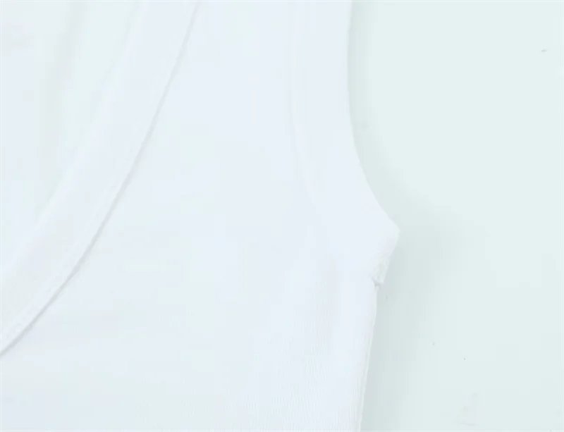 Women's Top 2026 Spring New Style Solid Color Sleeveless Sexy V-Neck Simple Slim Fit Top Casual Fashion Versatile
