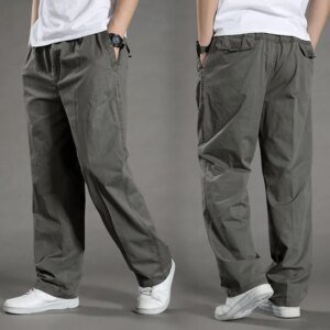 Men's Large Size Cargo Pants