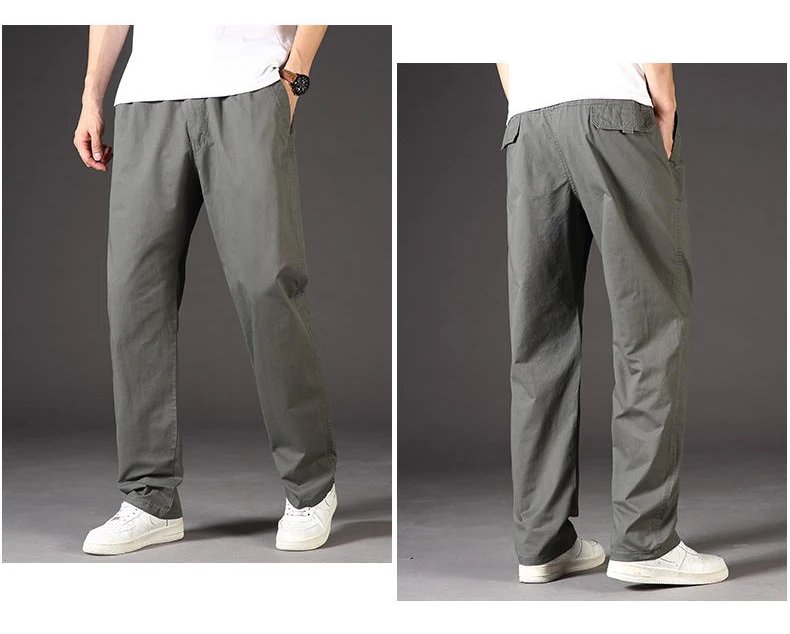 Men's Cargo Pants Summer Spring Cotton Work Wear New In Large Size 6XL Casual Climbing Joggers Sweatpants Hombre Autumn Trousers Men's Cargo Pants Summer Spring Cotton Work Wear New In Large Size 6XL Casual Climbing Joggers Sweatpants Hombre Autumn Trousers