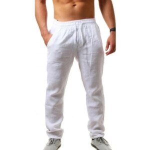Men’s Cotton Linen Casual Pants