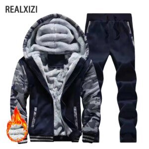 Men’s Winter Fleece Hooded Jacket