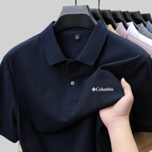 Men’s Cotton Short-Sleeve Polo Shirt